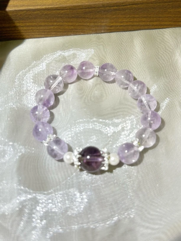 【紫色梦境】天然水晶薰衣草紫水原创系列精致公主风