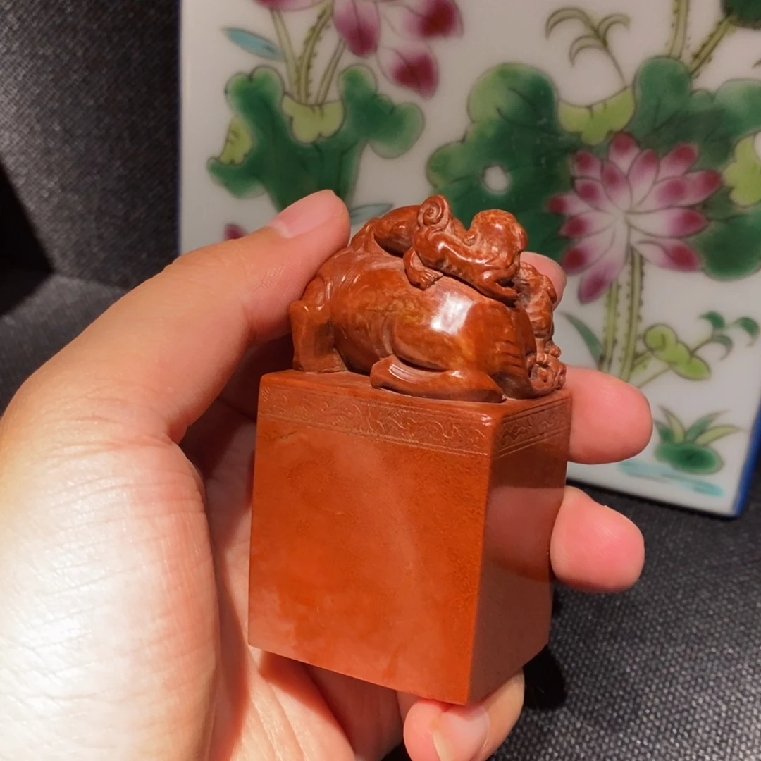 一***呀寿山石收藏作品石