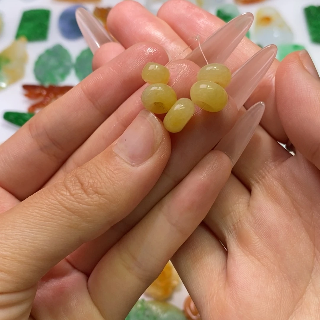 定制翡翠未镶嵌一套