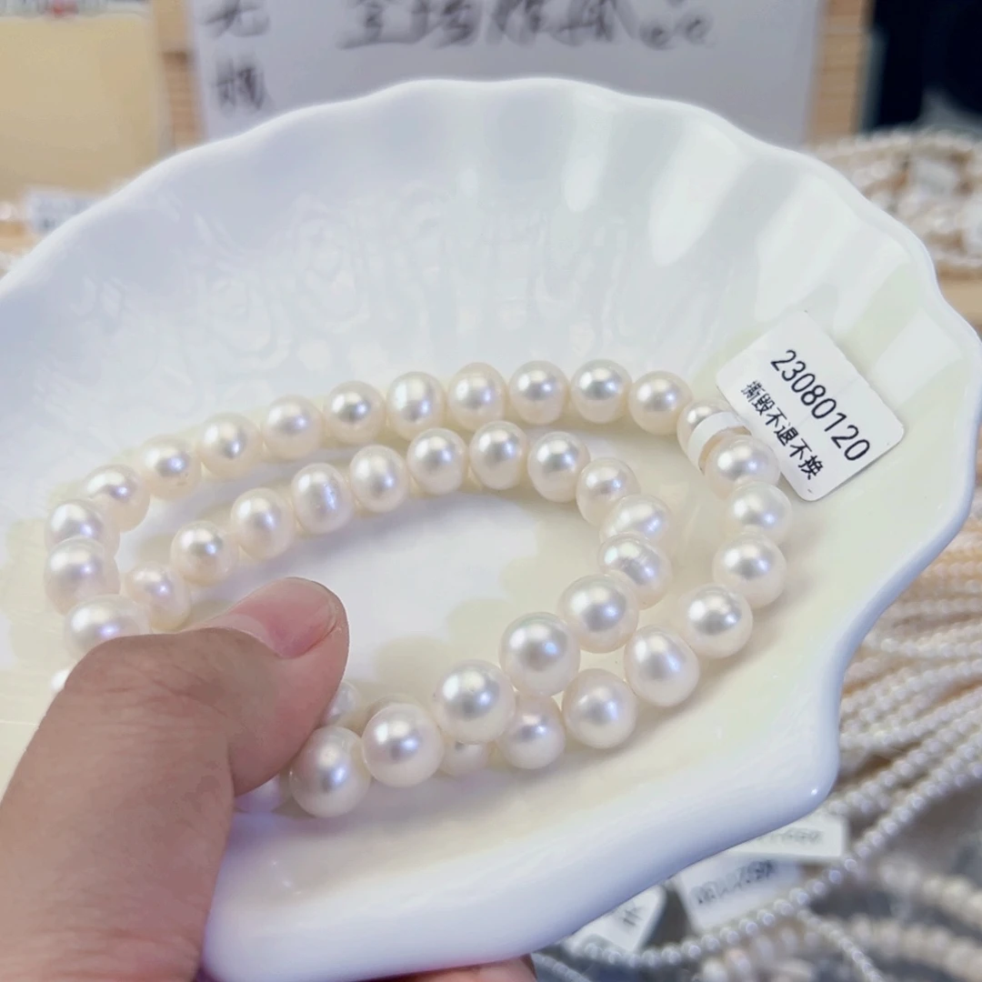 未镶嵌手绳淡水珍珠