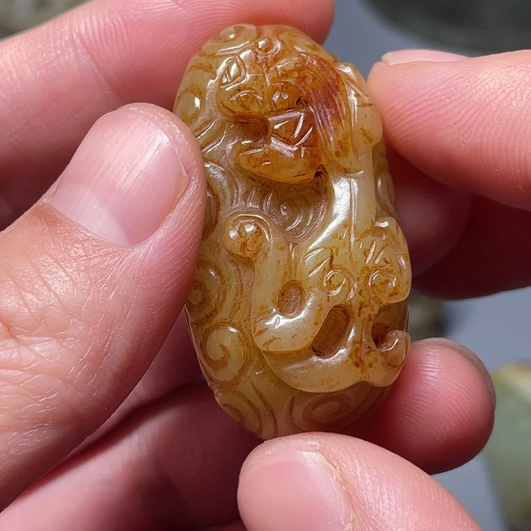 希***悦和田玉（糖玉）未镶嵌挂件