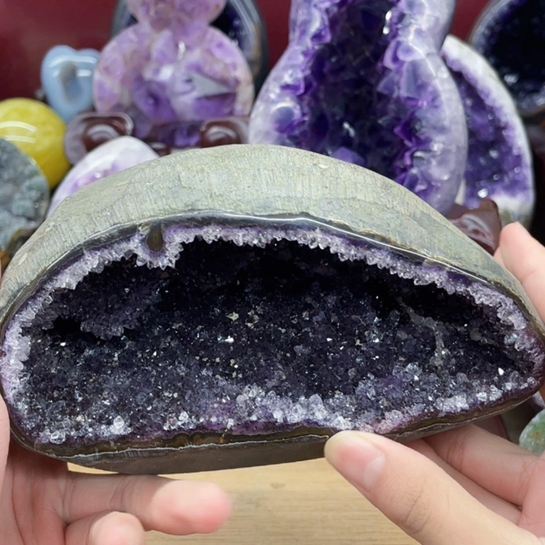 紫晶大型摆件（非配饰）未镶嵌