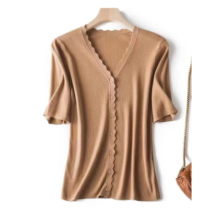 韩版莱赛尔针织衫捡漏2008