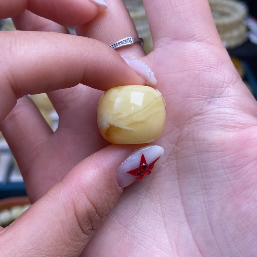 蜜蜡未镶嵌珠宝奇石18.5mm