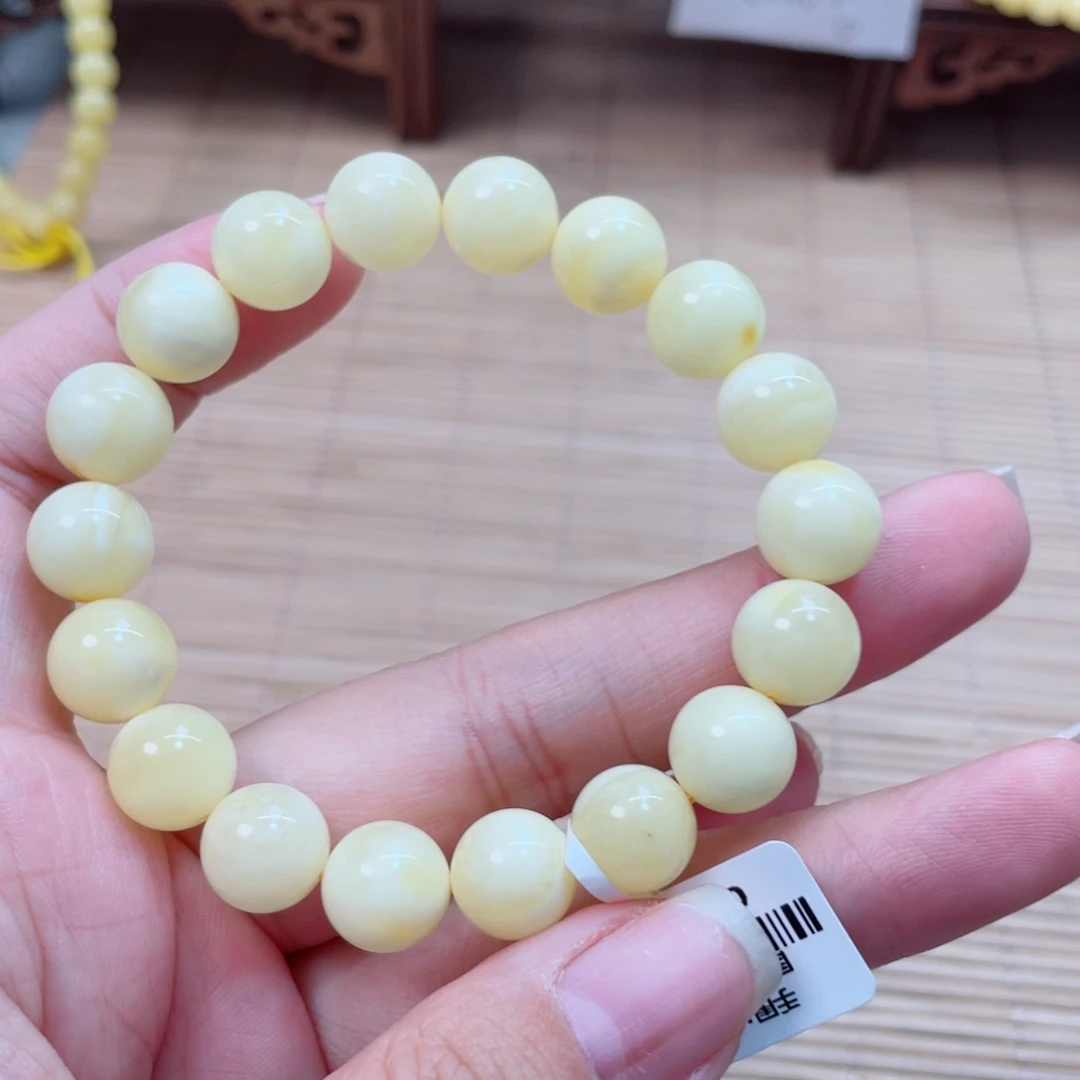 蜜蜡未镶嵌手串蜜蜡
