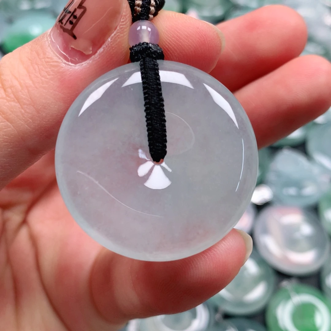 颈饰未镶嵌翡翠天然翡翠