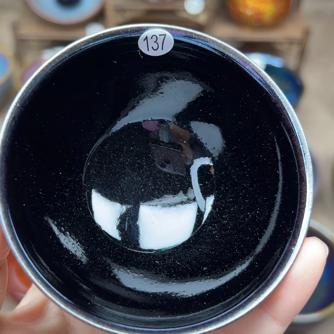 茶盏乌金建盏主人杯