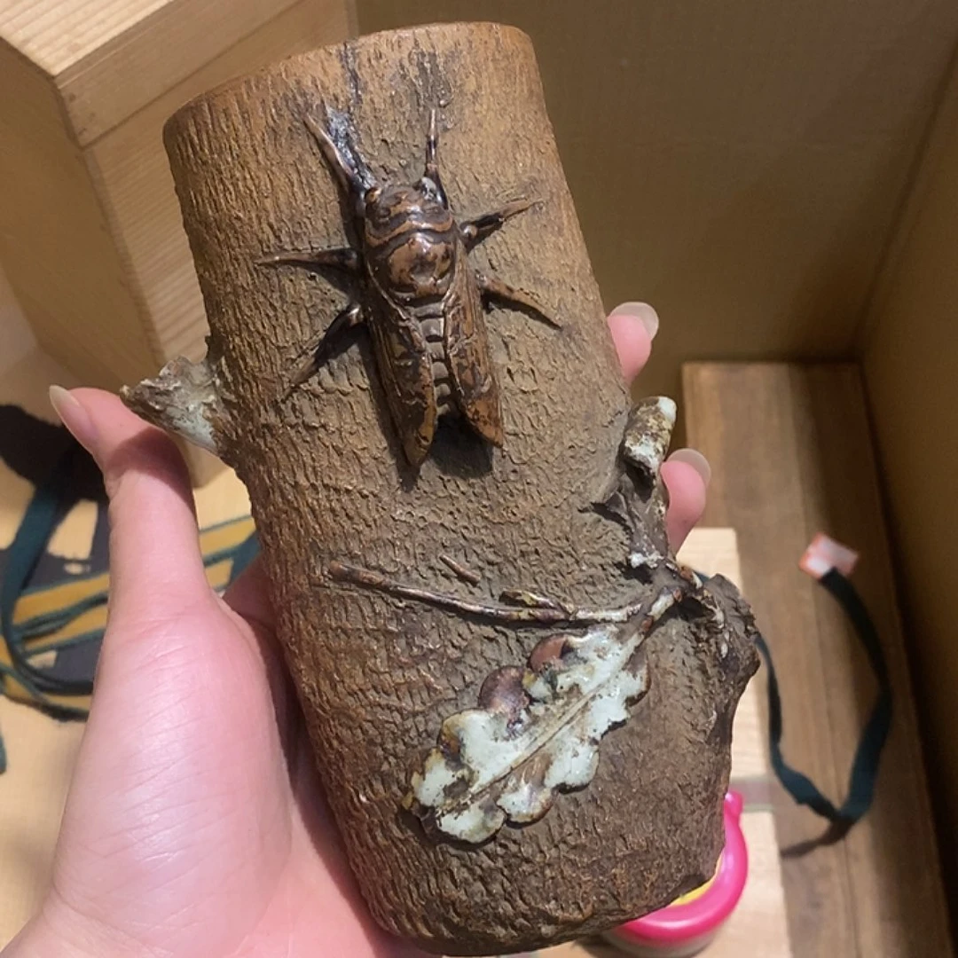 陶瓷小六古美术工艺品