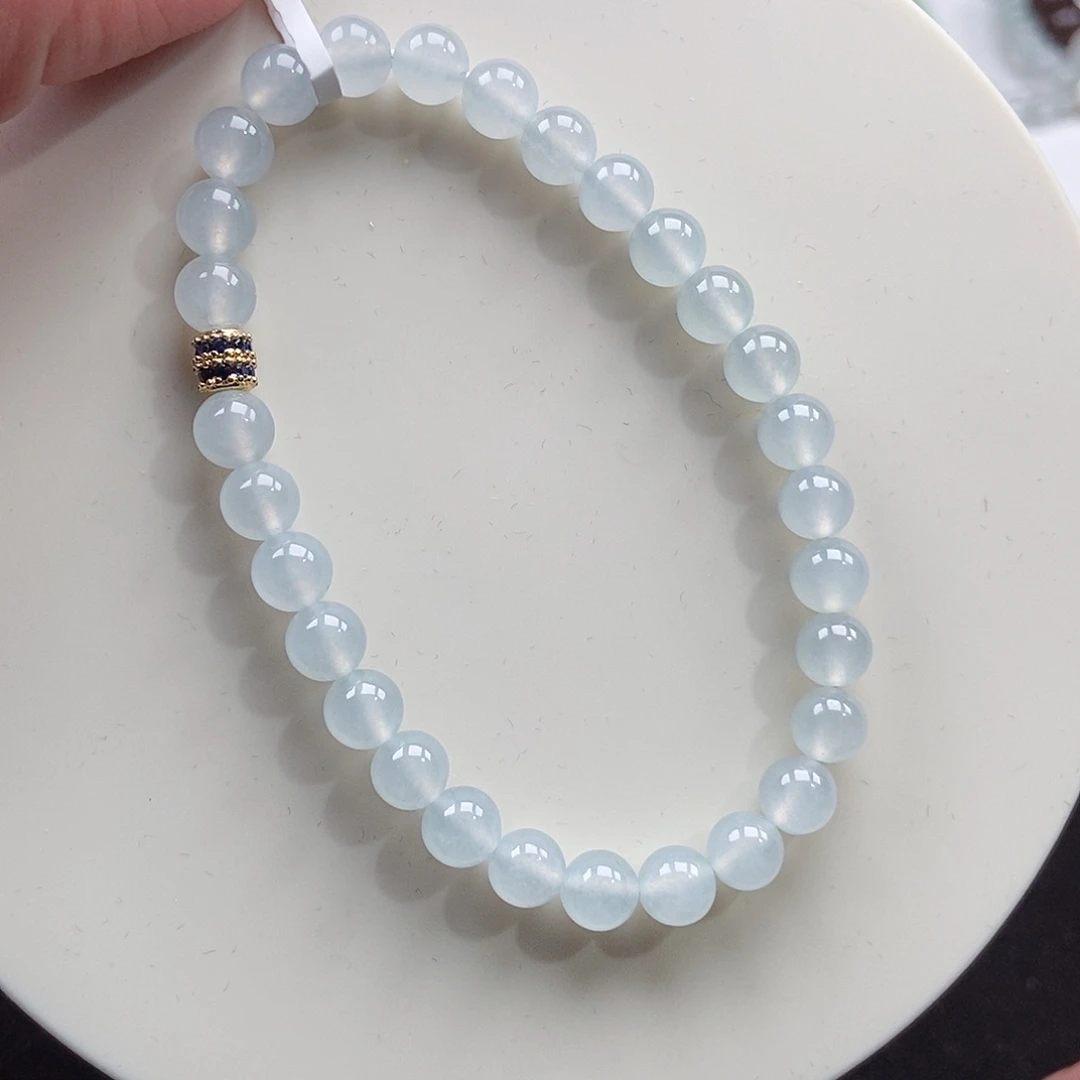 翡翠未镶嵌手串卡6