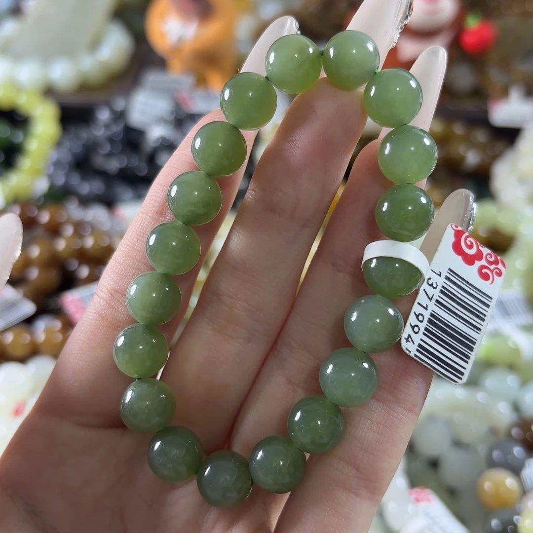 和田玉未镶嵌手链160