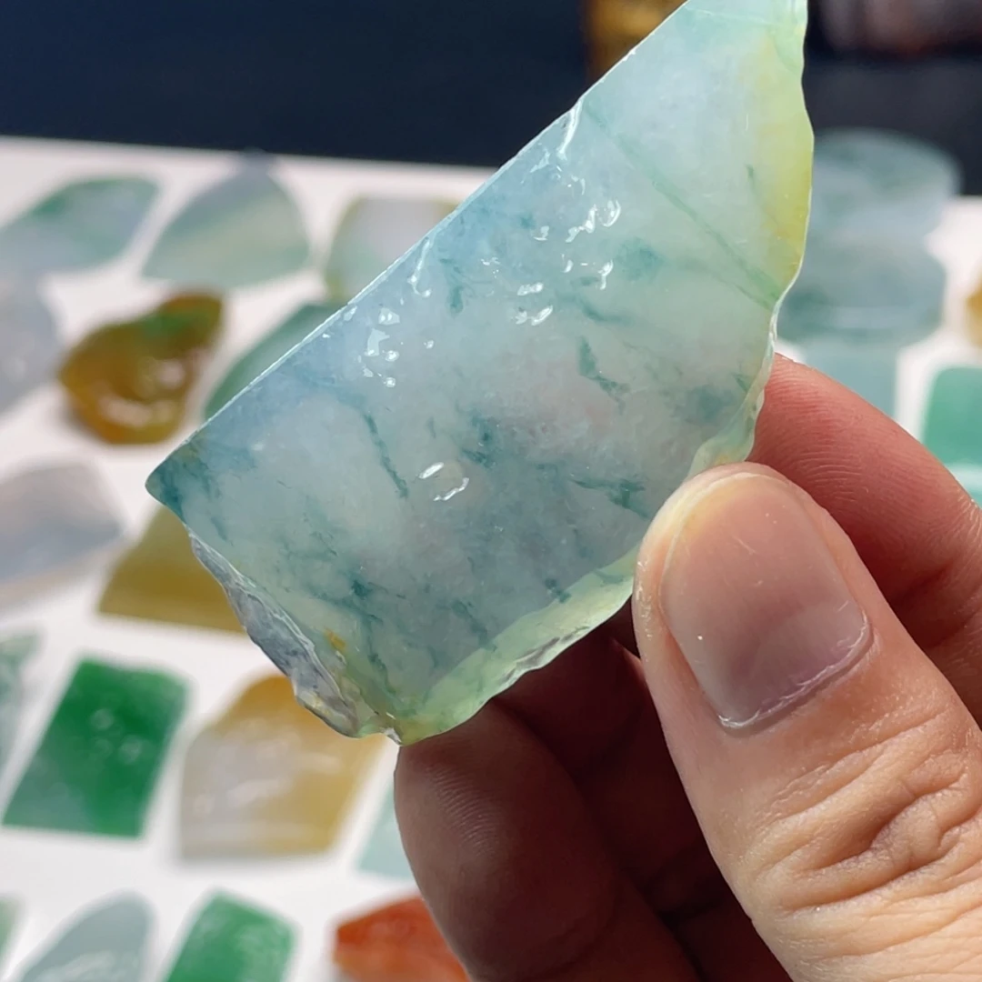 定制翡翠未镶嵌片料