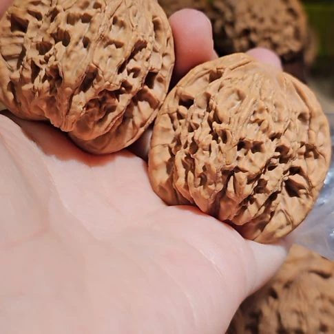 吊坠文玩核桃43虎头