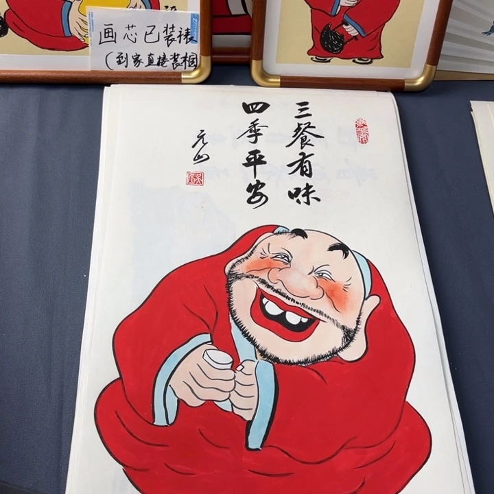 国画禅意画纯手绘作品