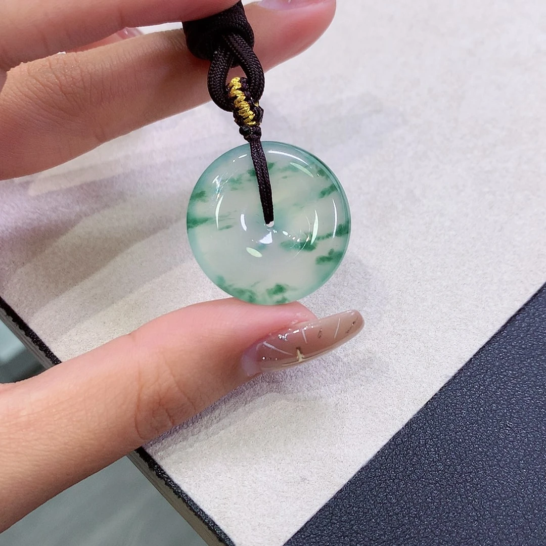 翡翠未镶嵌吊坠(不含链)24.9-6