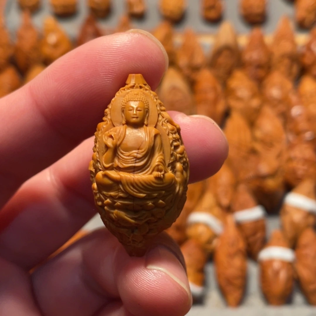 手串/手链橄榄核十八罗汉拜如来