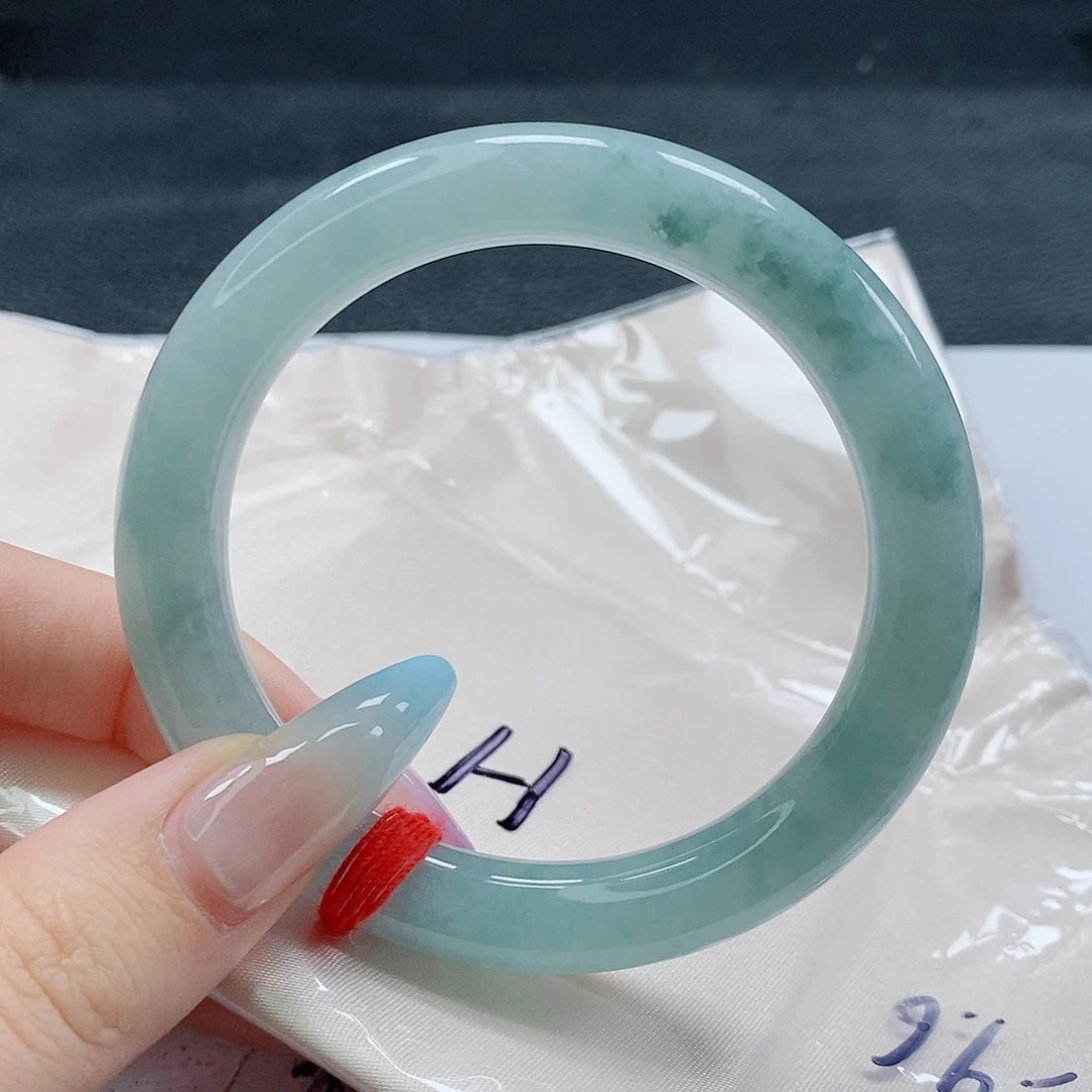 【闪购商品】未镶嵌手镯（圆镯）翡翠h****505号