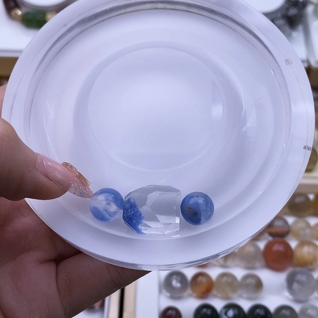 水晶颈饰未镶嵌小****云定制no退换