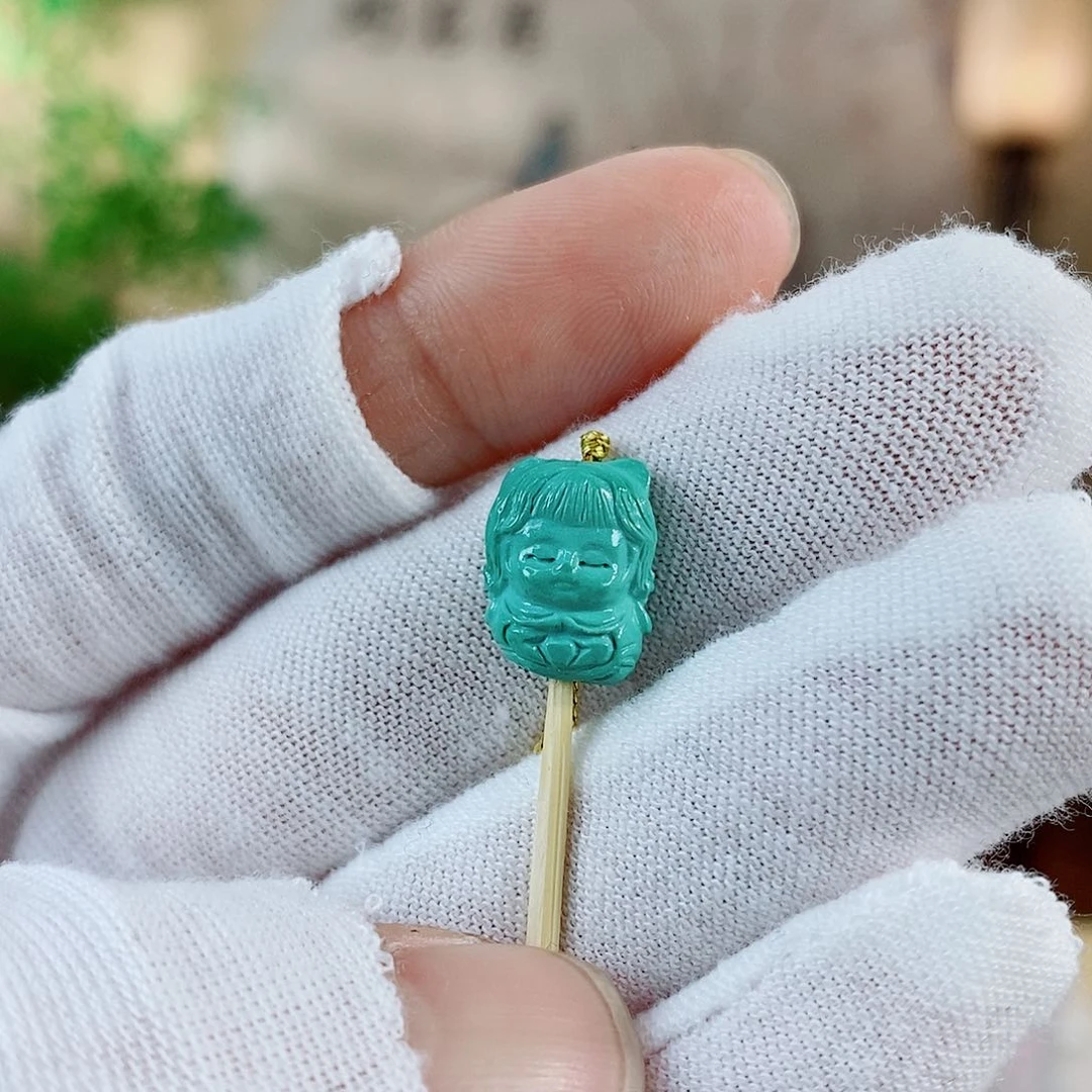 未镶嵌绿松石珠宝奇石