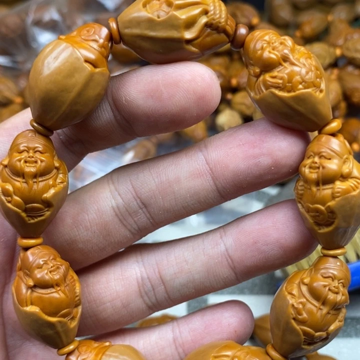 手串/手链橄榄核橄榄核雕工艺手串