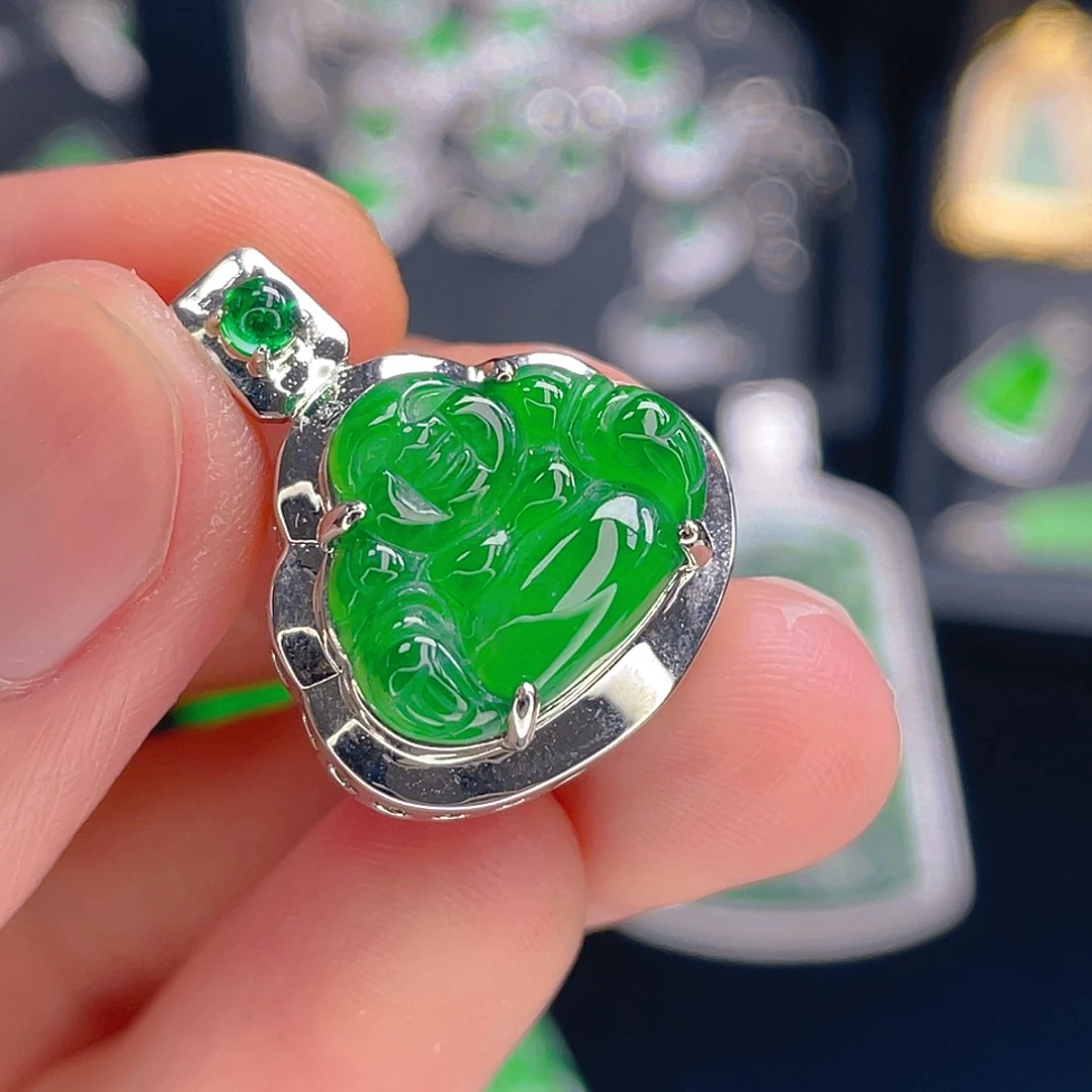 翡翠吊坠(不含链)未镶嵌