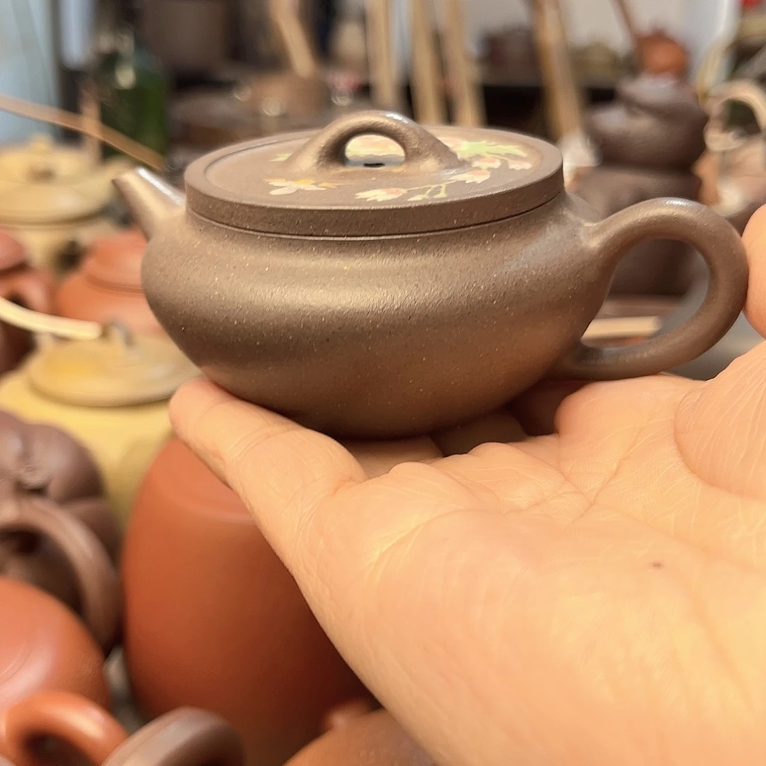 茶壶紫砂全手工制作