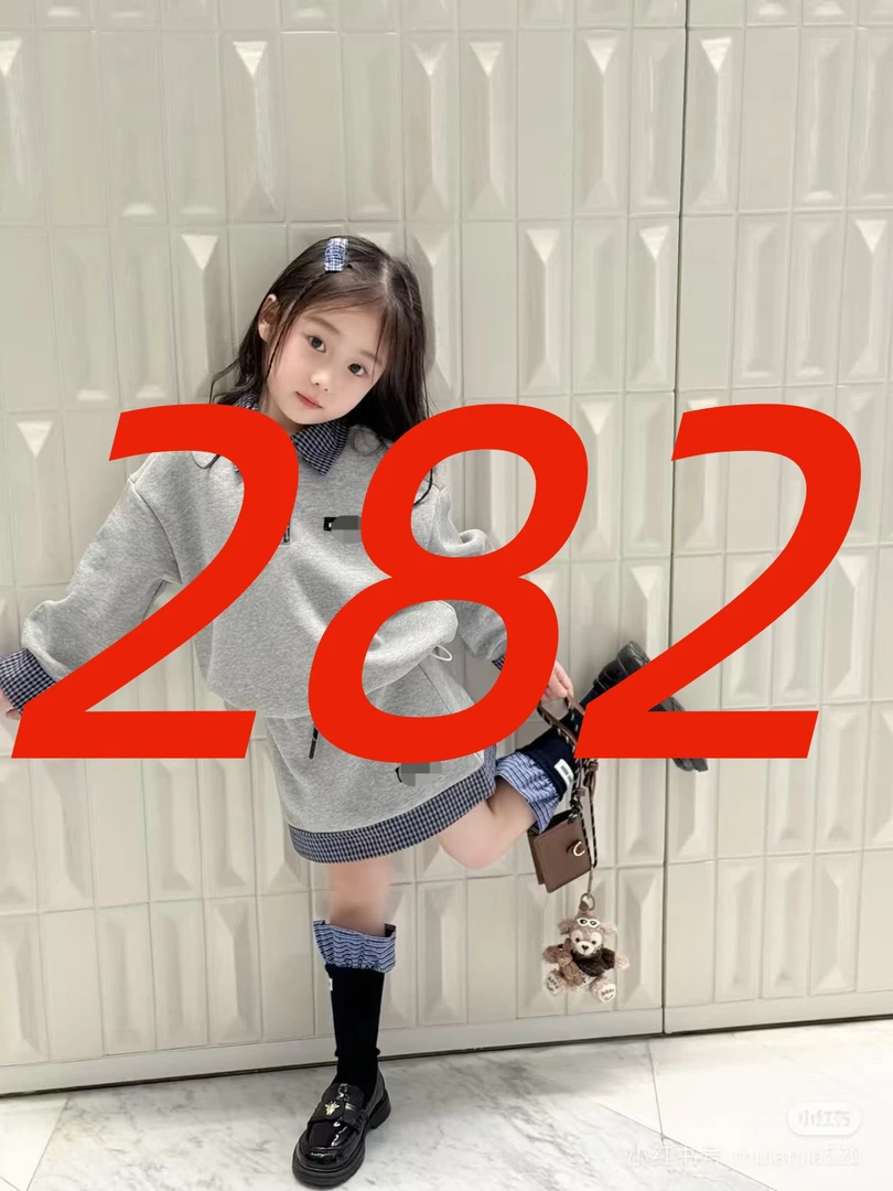 【GZ】编码282女童2025童装秋季新款时尚秋款休闲裤YMR3SK641