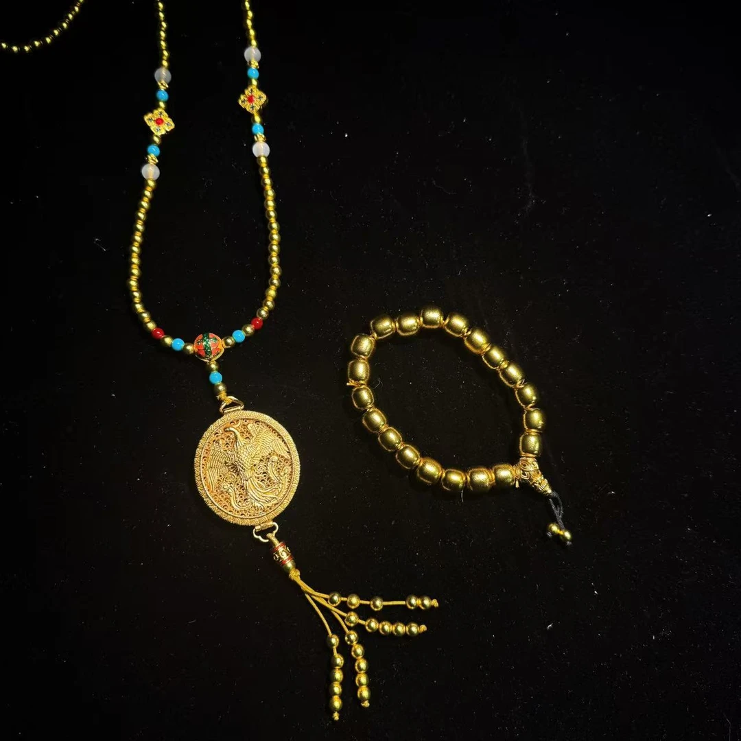 龙凤牌吊坠＋手链多样性发货