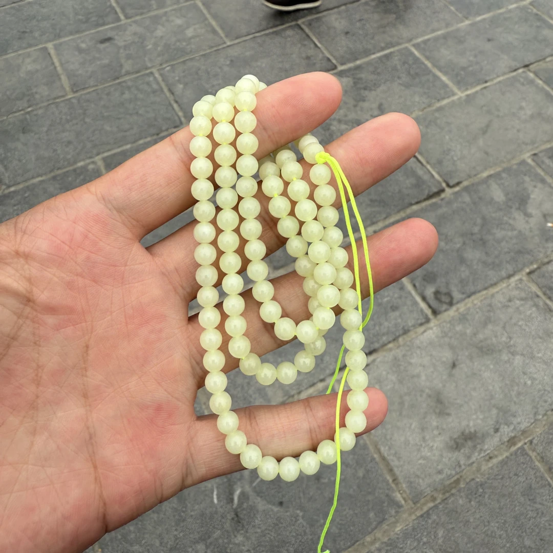 和田玉和田玉黄玉颈饰