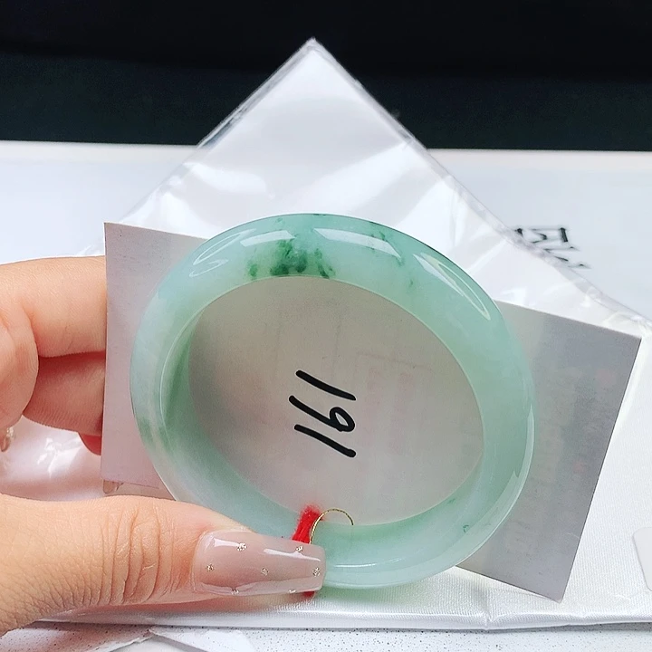 翡翠手镯未镶嵌54+正圈