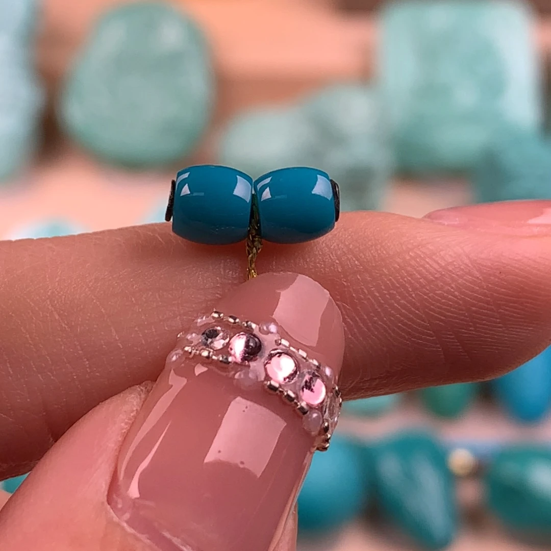 绿松石未镶嵌直切5