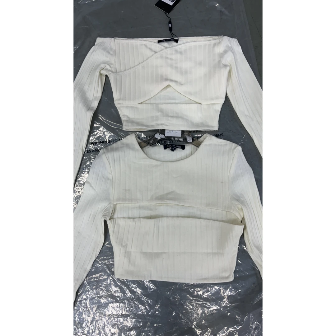 《头头女装》短款针织上衣镂空两款随发#12206