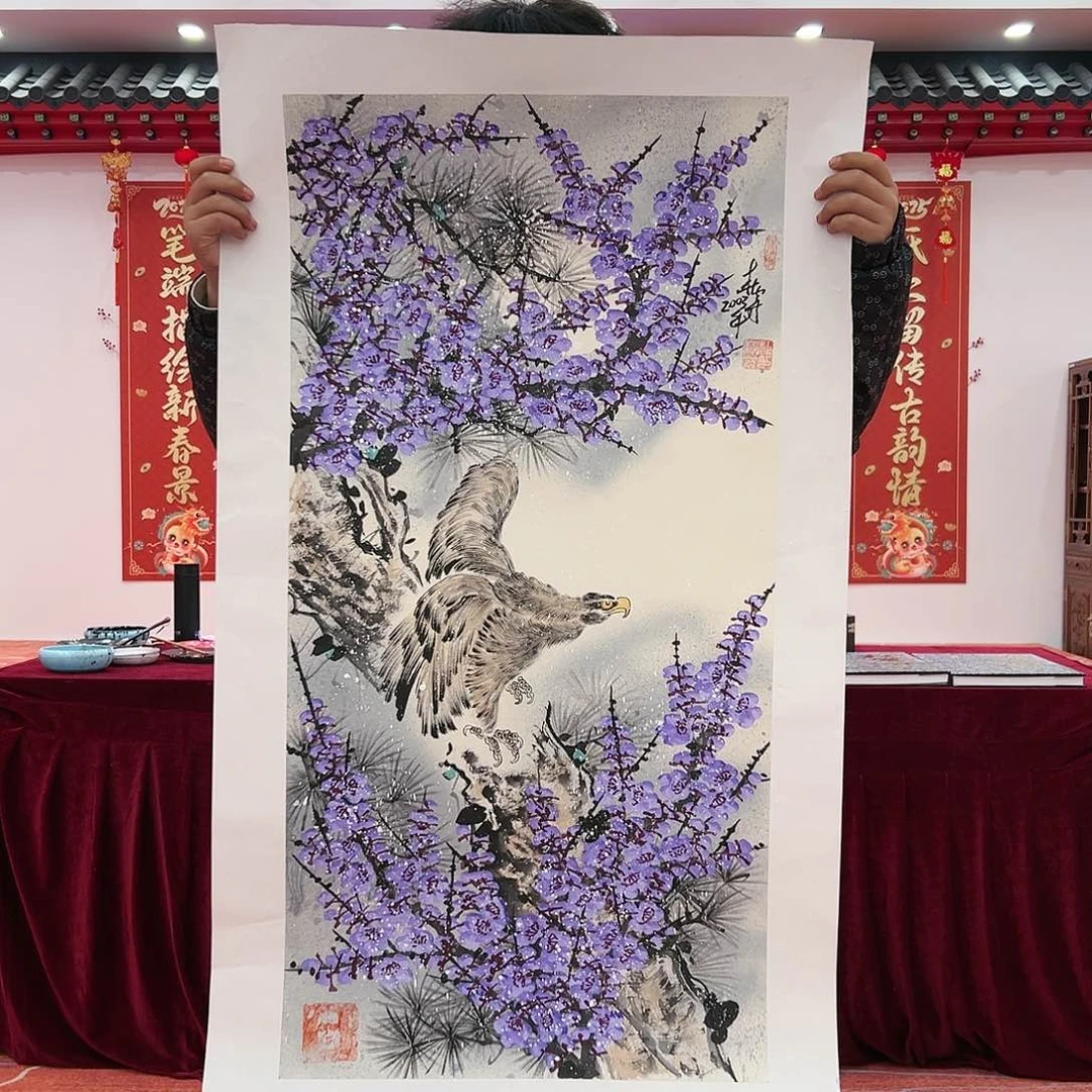 国画杜宝才展览原作