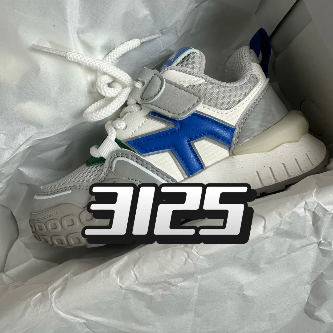 春秋季新款男女童鞋时尚休闲运动鞋板鞋小白鞋3125