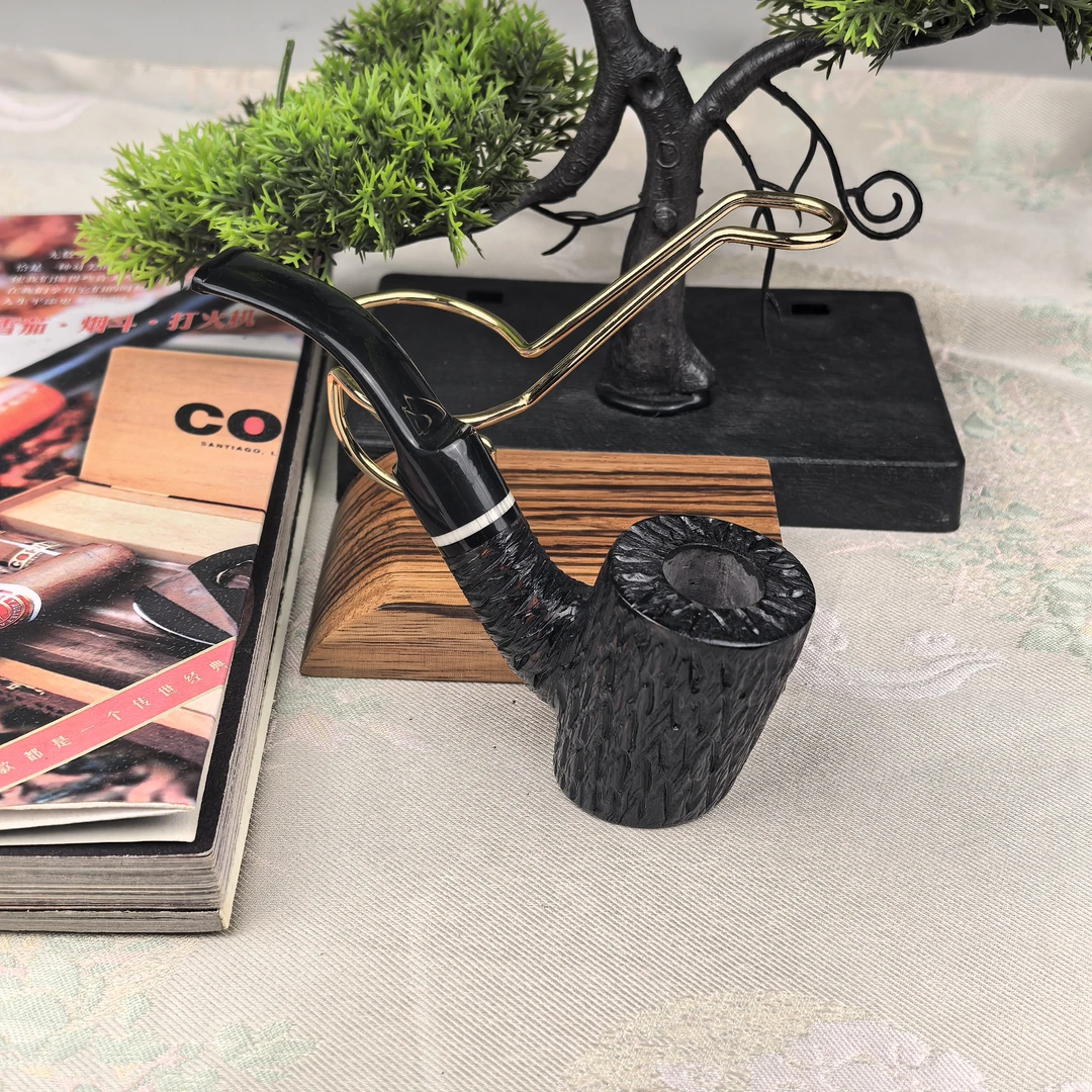 意大利进口石楠木 大力水手弯斗喷射款 白色饰圈 新手推荐