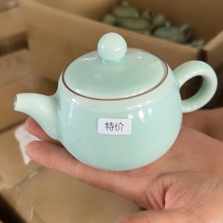 龙泉云间青瓷小米茶器