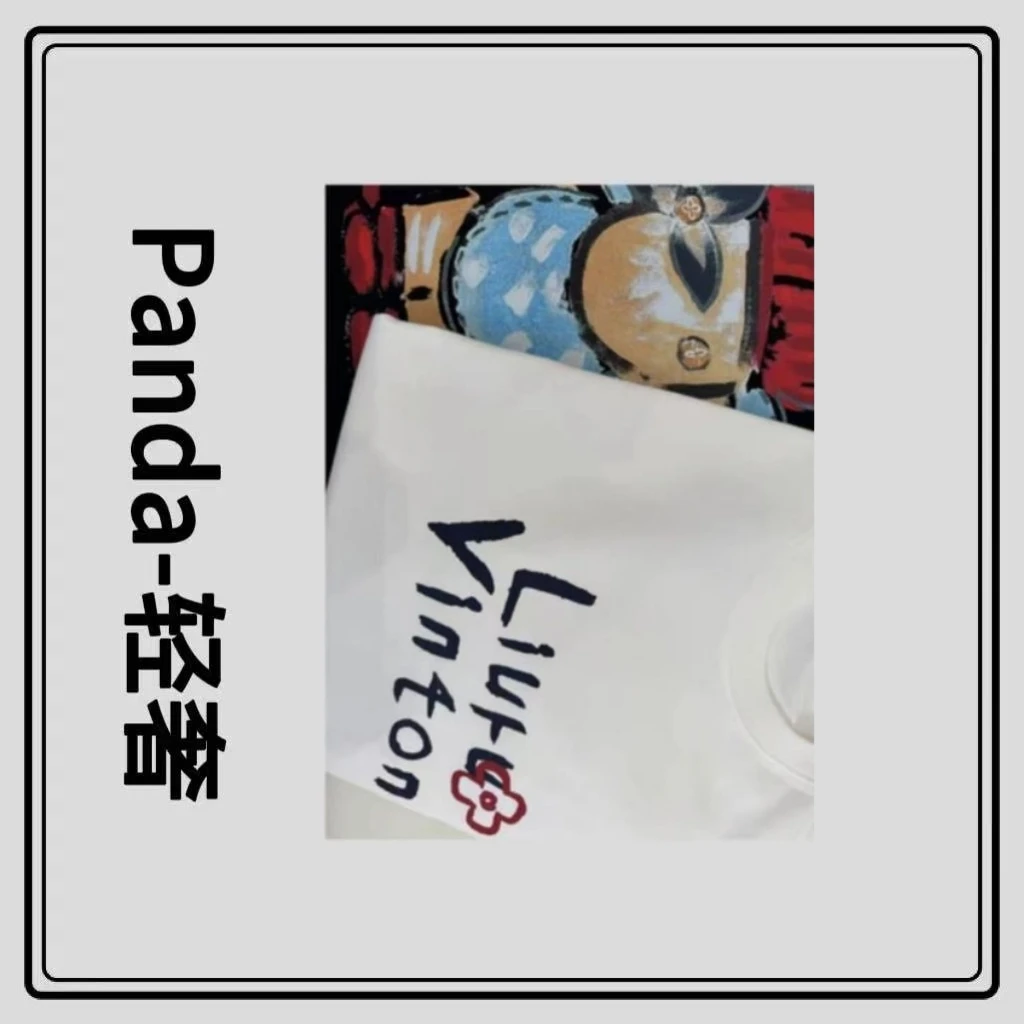 K118夏季男女同款百搭时尚潮牌短袖T恤