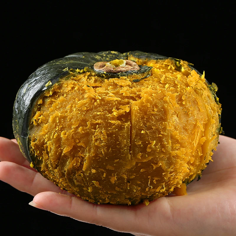 【拾鲜喜】陕西贝贝南瓜4-4.5斤 单果250g+ 新鲜果蔬