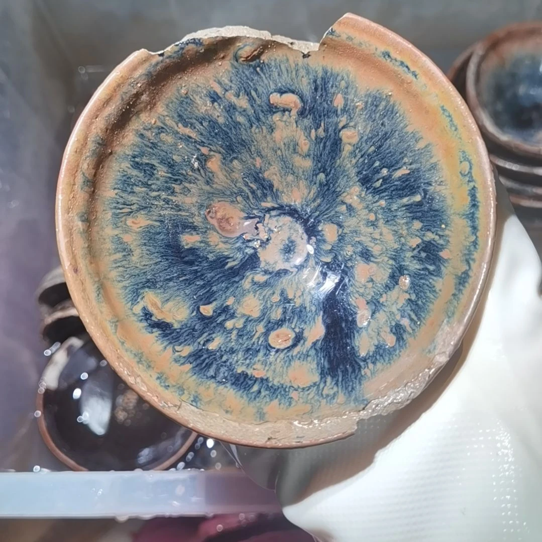 愚***坊茶盏建盏茶杯可以喝茶