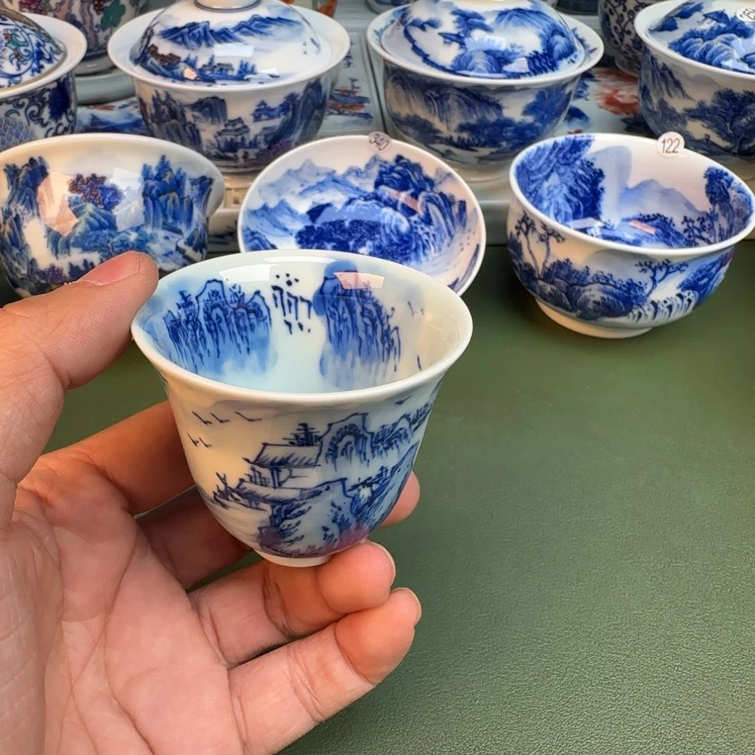 陶纯手工纯手绘茶具359