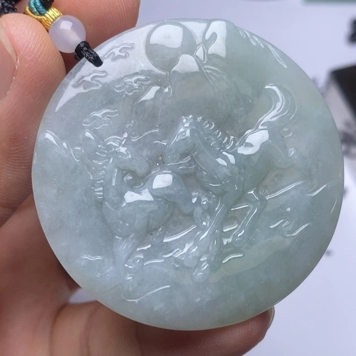 颈饰未镶嵌翡翠翡翠