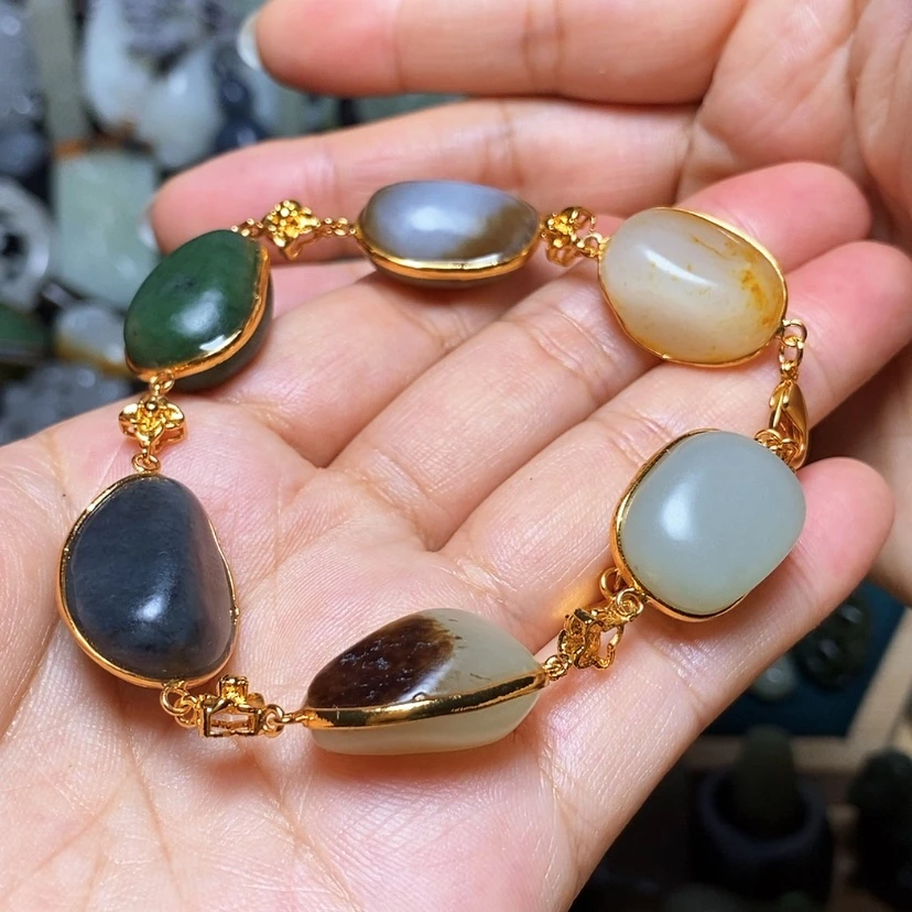 【闪购商品】手链未镶嵌和田玉猴*