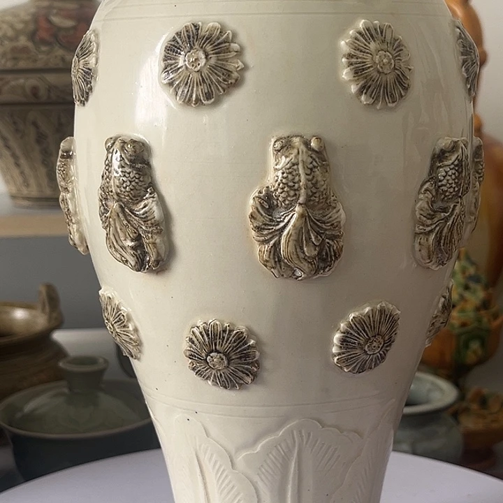 栗***生瓷片瓷片摆件666666666