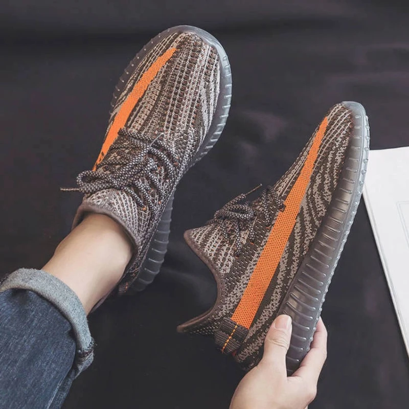 李宁集团夏季透气2025新款不舍男鞋飞织运动休闲适用网鞋网面跑步