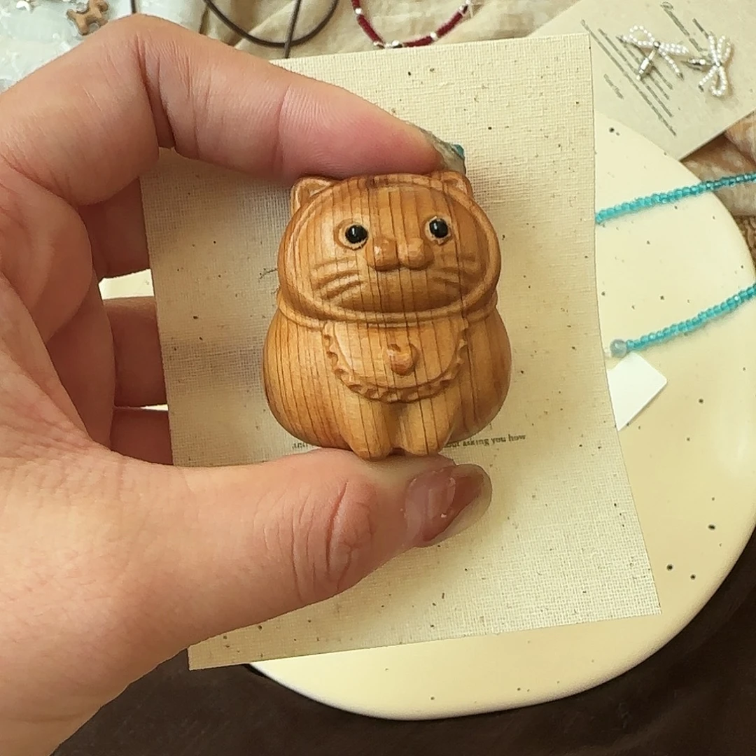 非洲檀香无事牌小猫