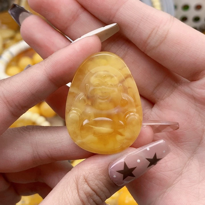 琥珀未镶嵌珠宝奇石