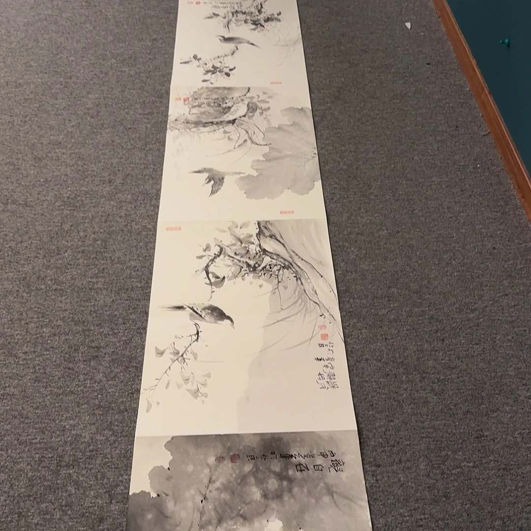 国画恽老师画作画作