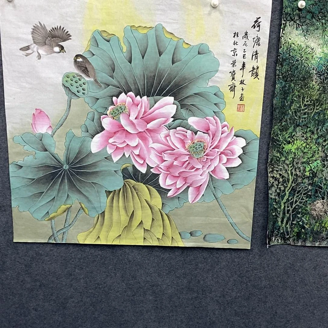 国画国画手绘作品