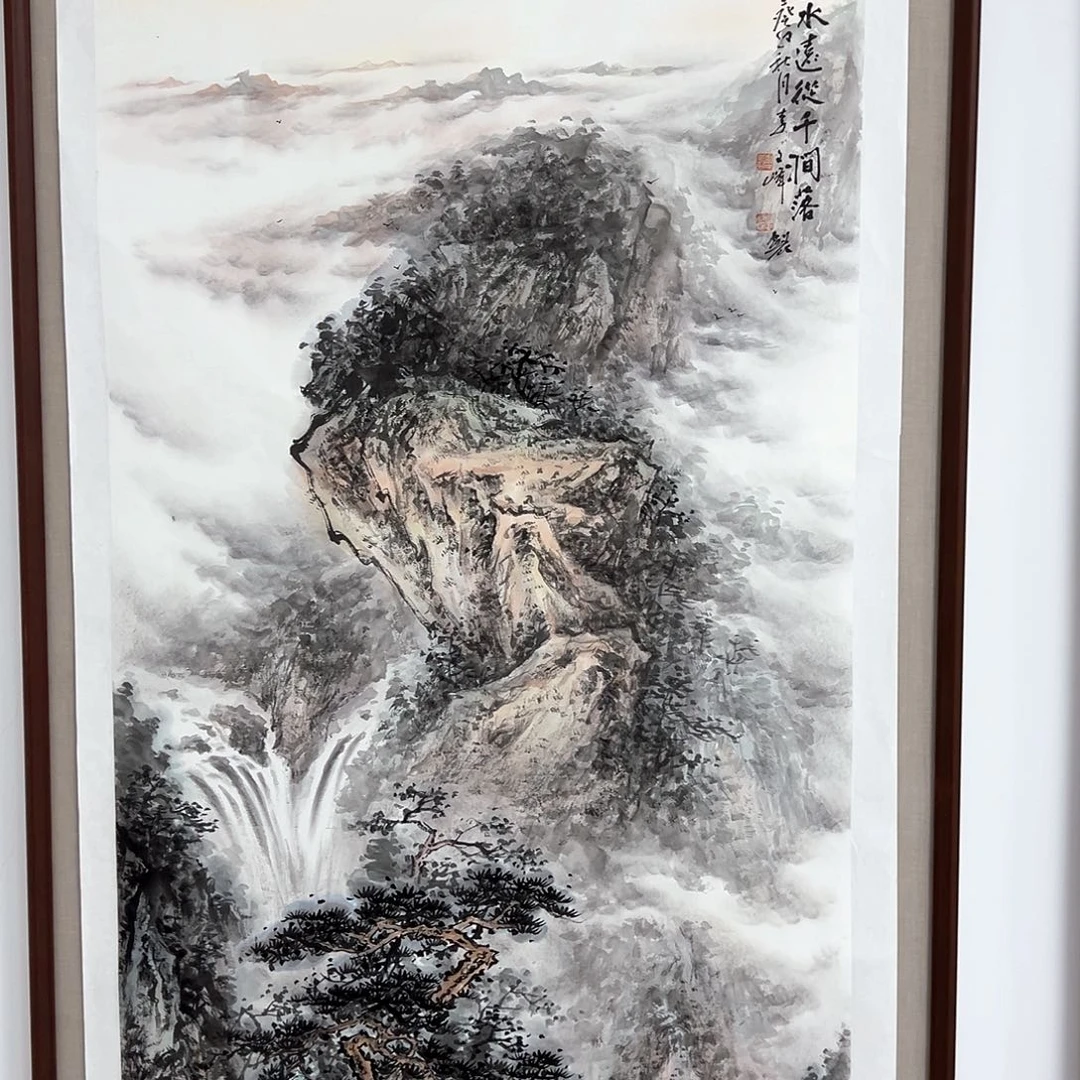 国画李文峰的画作