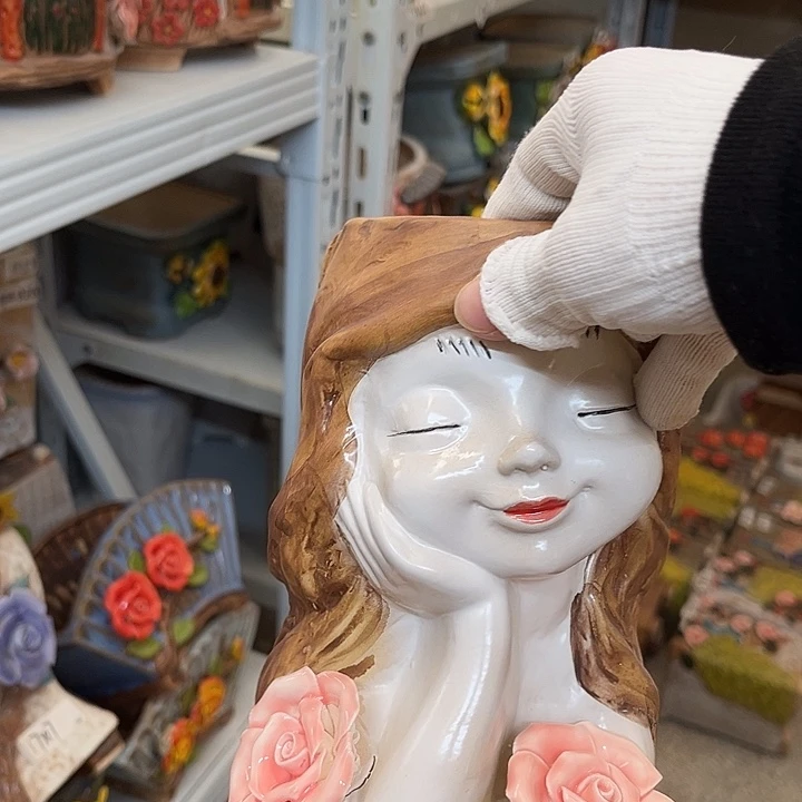 粗陶材质多肉花盆