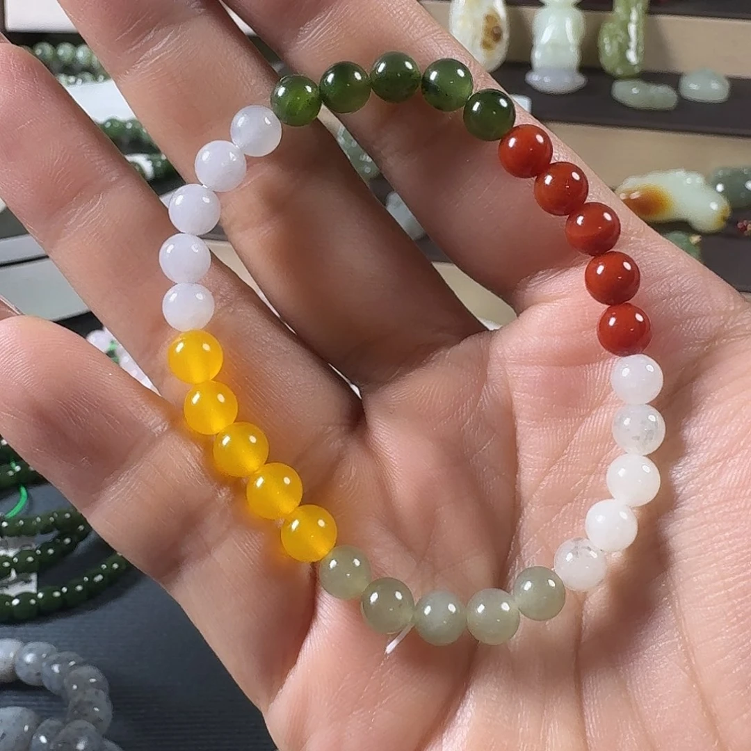 未镶嵌手串和田玉